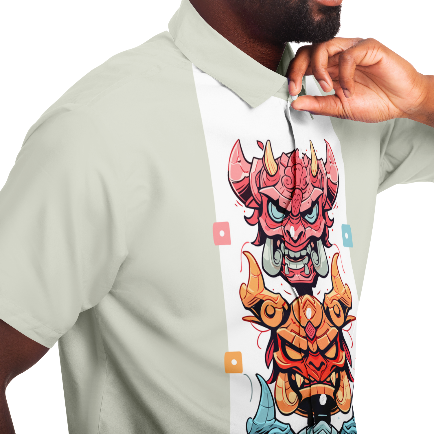 3 Tikis Retro Bowling Shirt v2