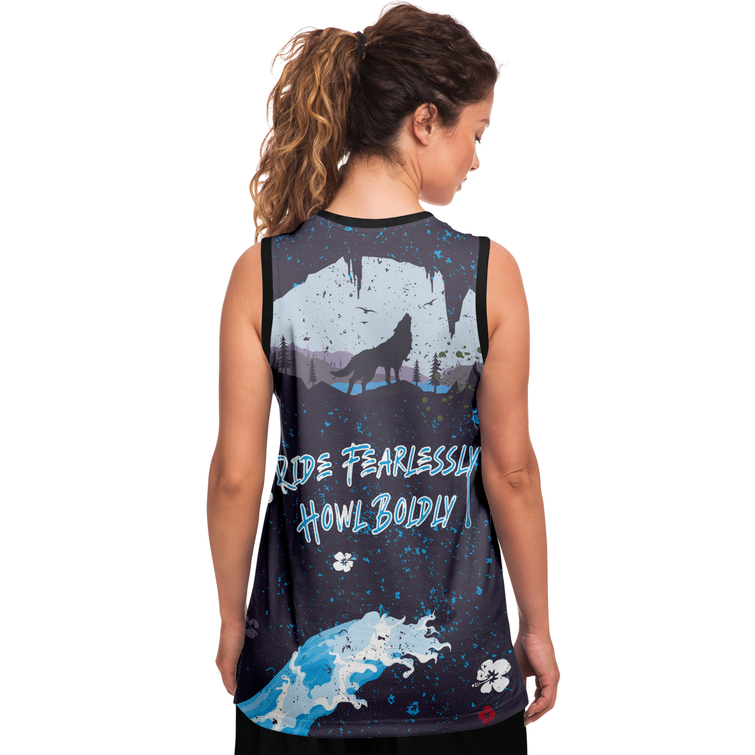 Howl Boldly Basketball Jersey