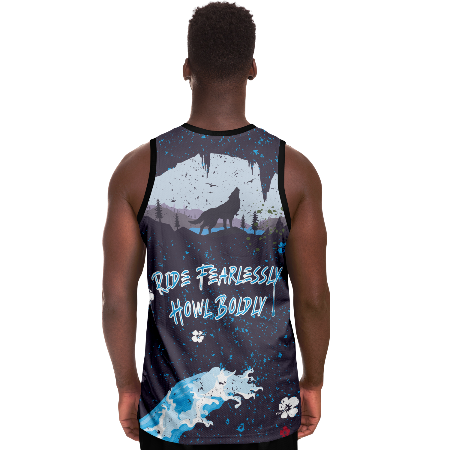 Howl Boldly Basketball Jersey