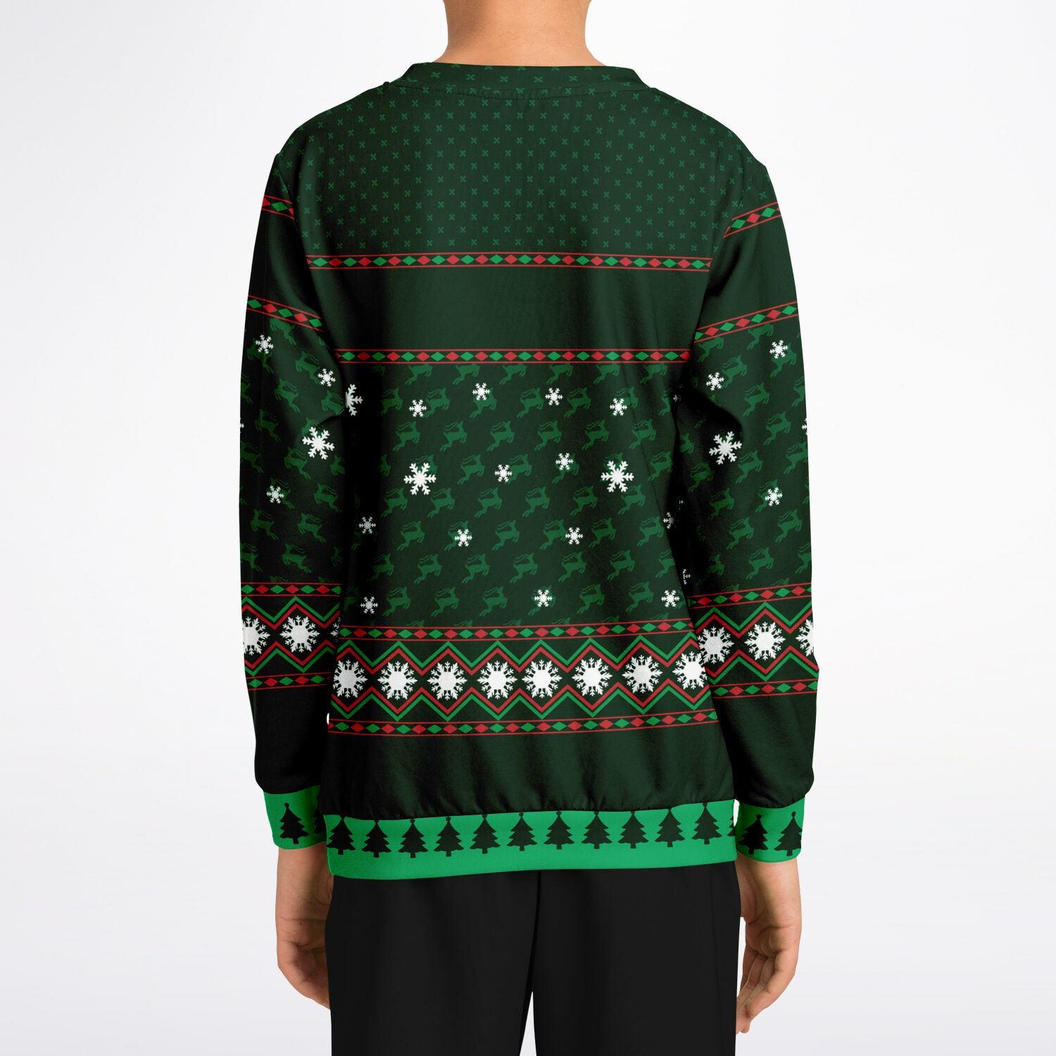 Sledgehog Kid's Ugly Christmas Sweatshirt