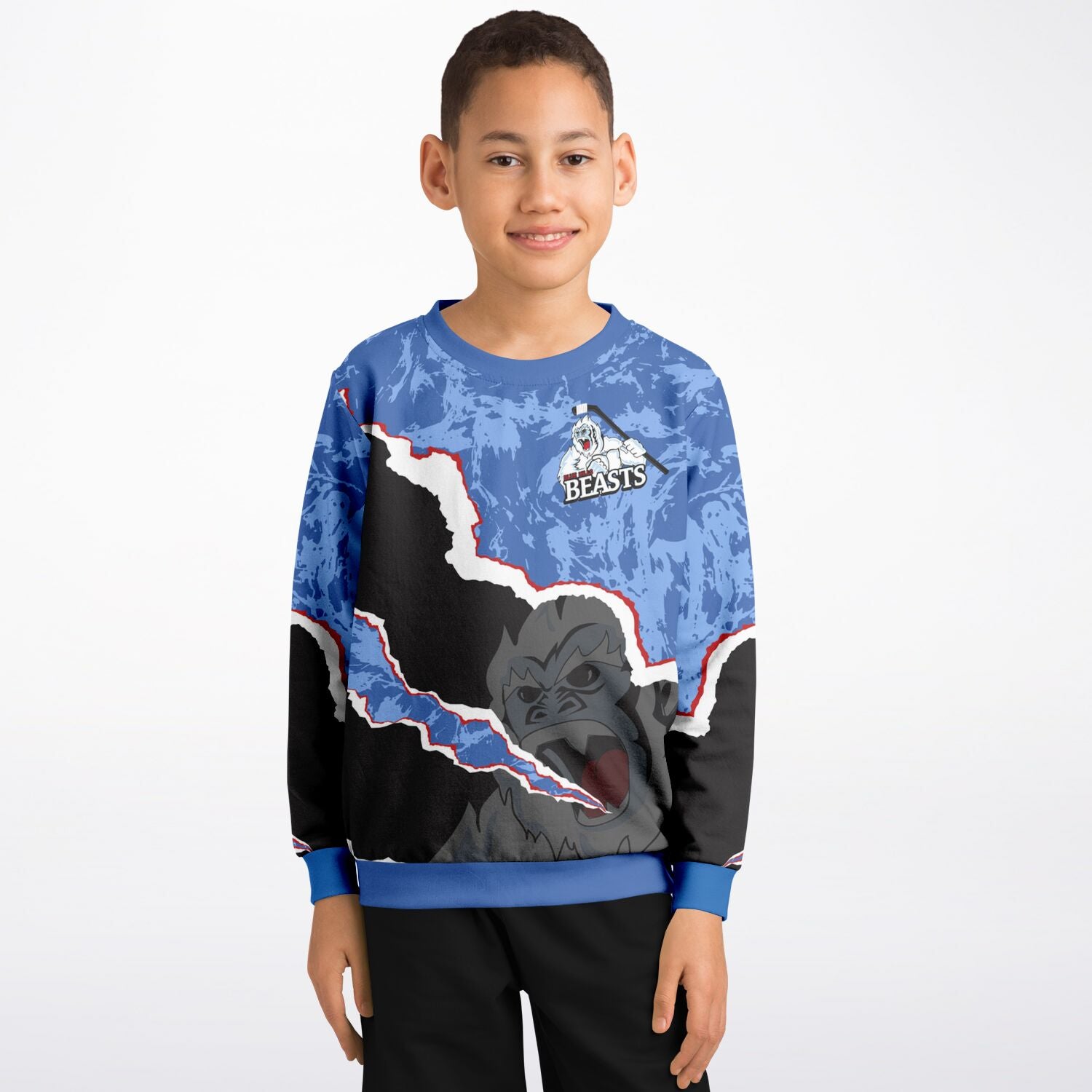 Blue Hills Beasts Kids/Youth Athletic Sweatshirt