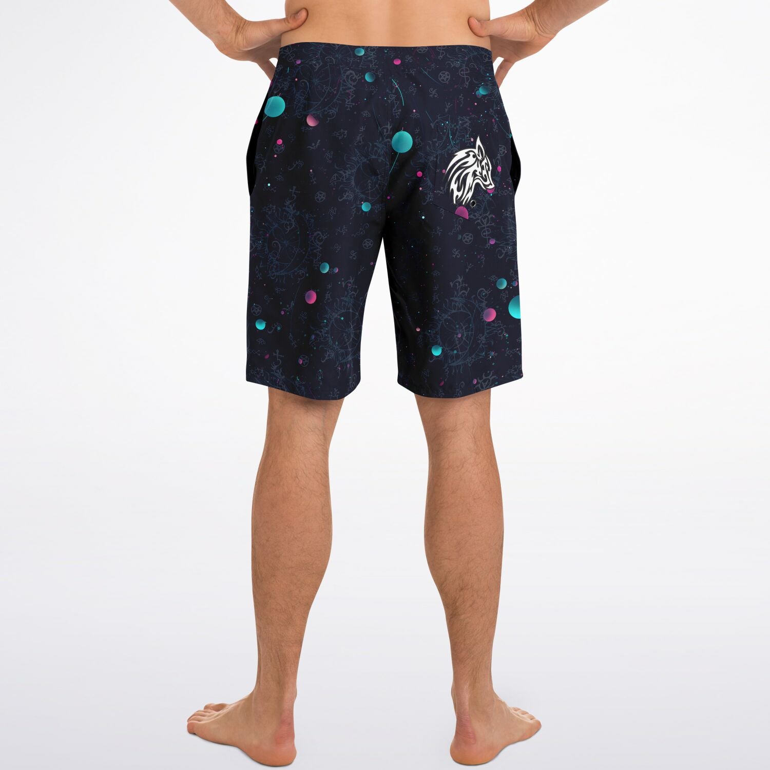 Aurora Howl Board Shorts - Redwolf Jersey Works