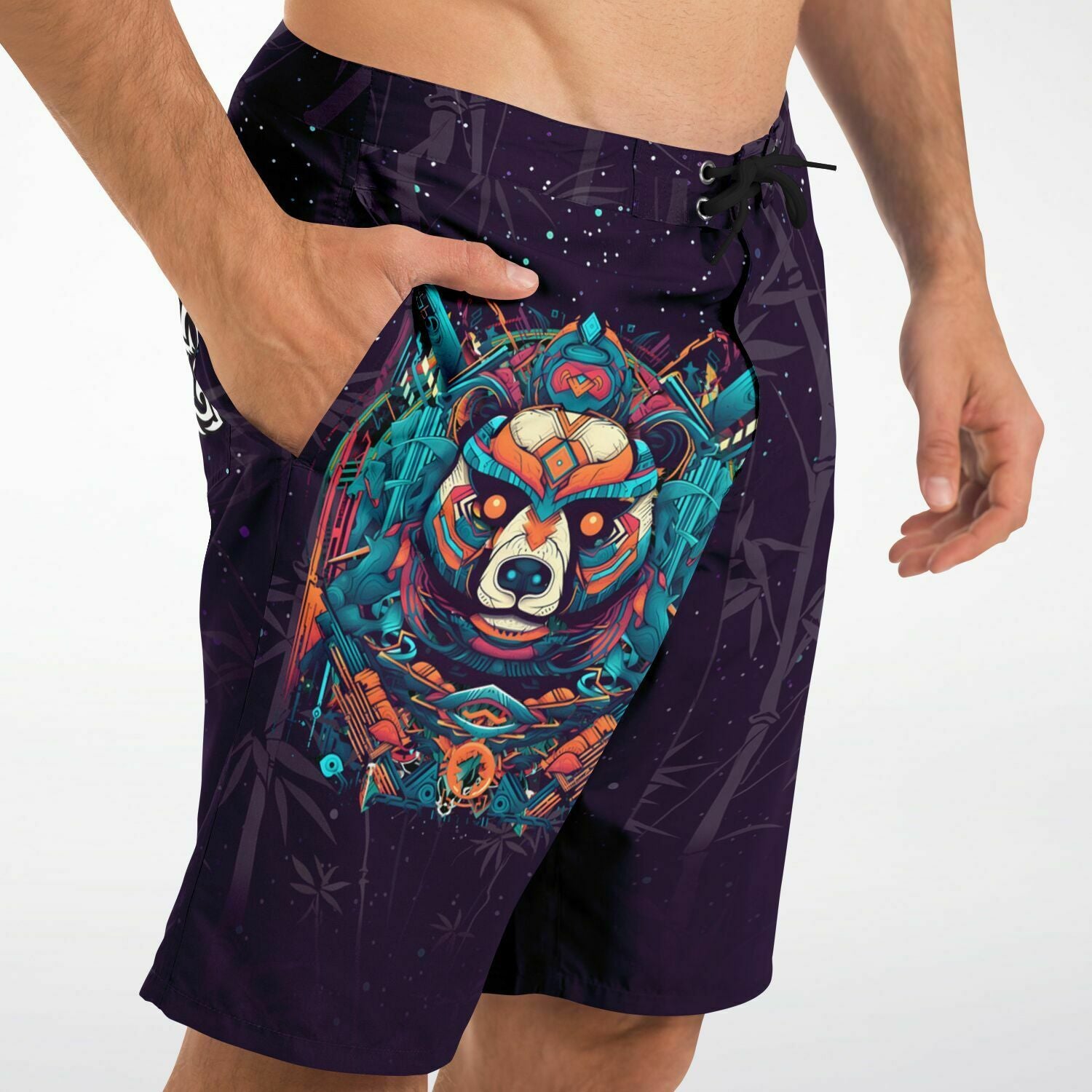 Bamboo Beats Board Shorts - Redwolf Jersey Works
