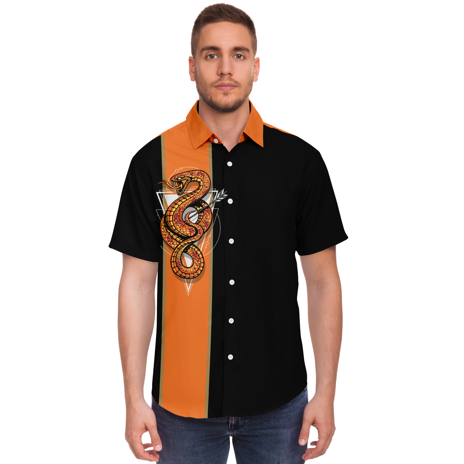 Viper Retro Bowling Shirt Black Edition