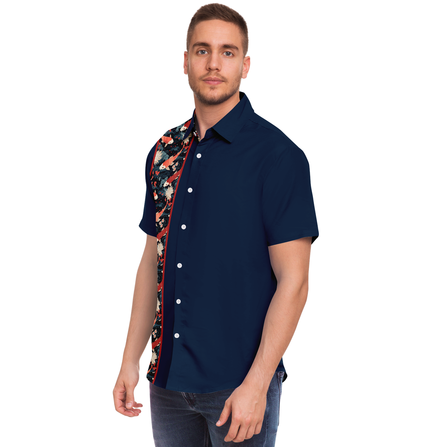 Koi Retro Bowling Shirt