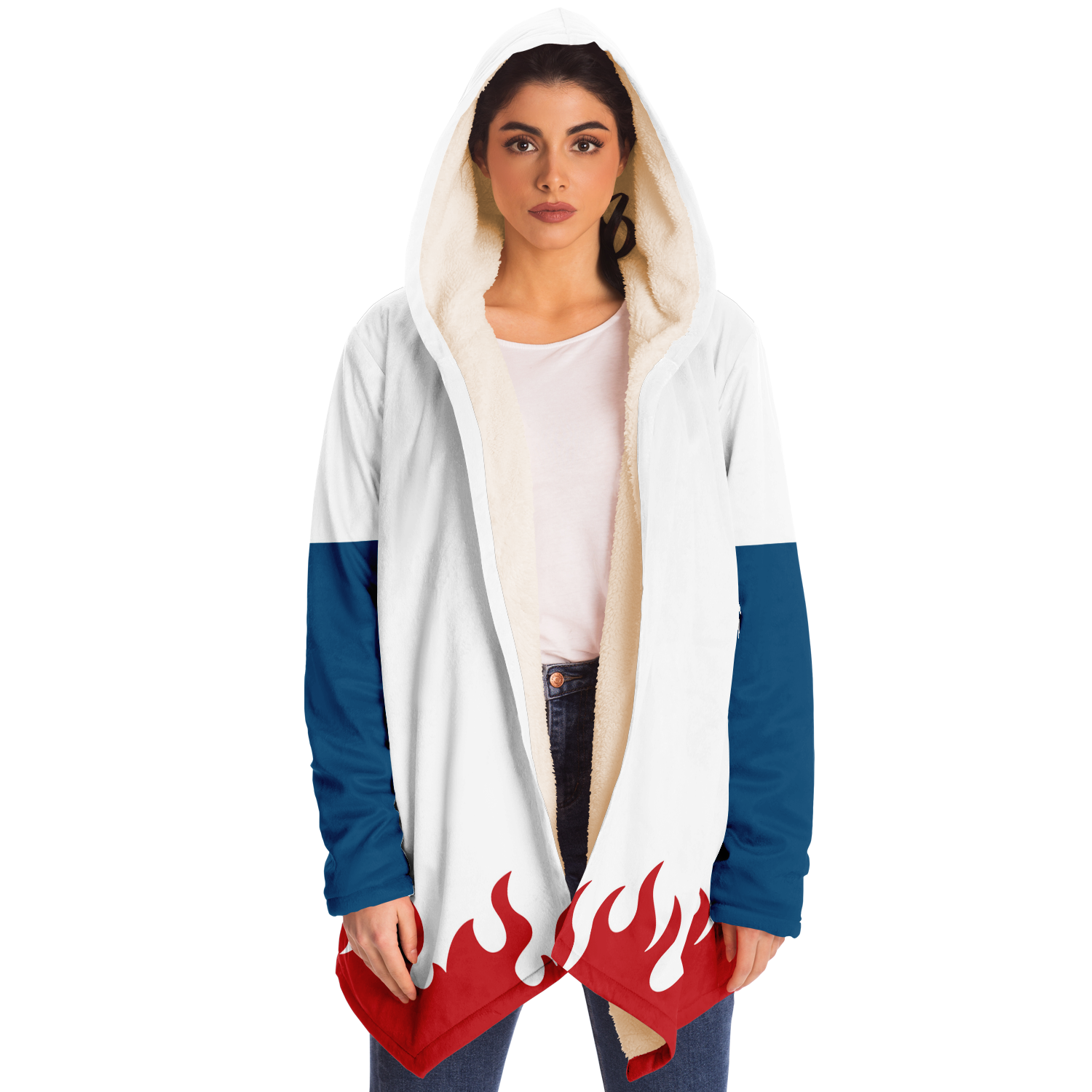 Minato 4th Hokage Microfleece Cloak