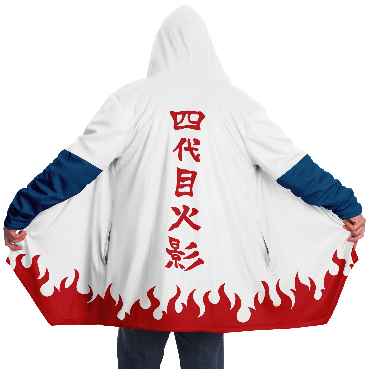 Minato 4th Hokage Microfleece Cloak