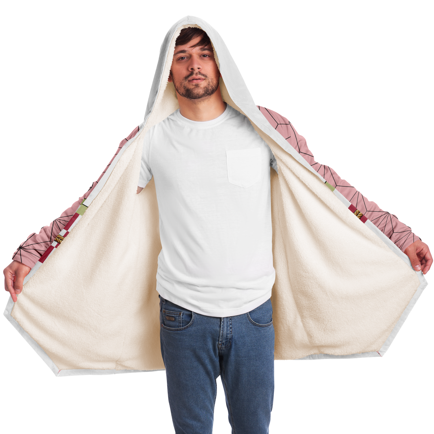 Kamado Nezuko Microfleece Cloak