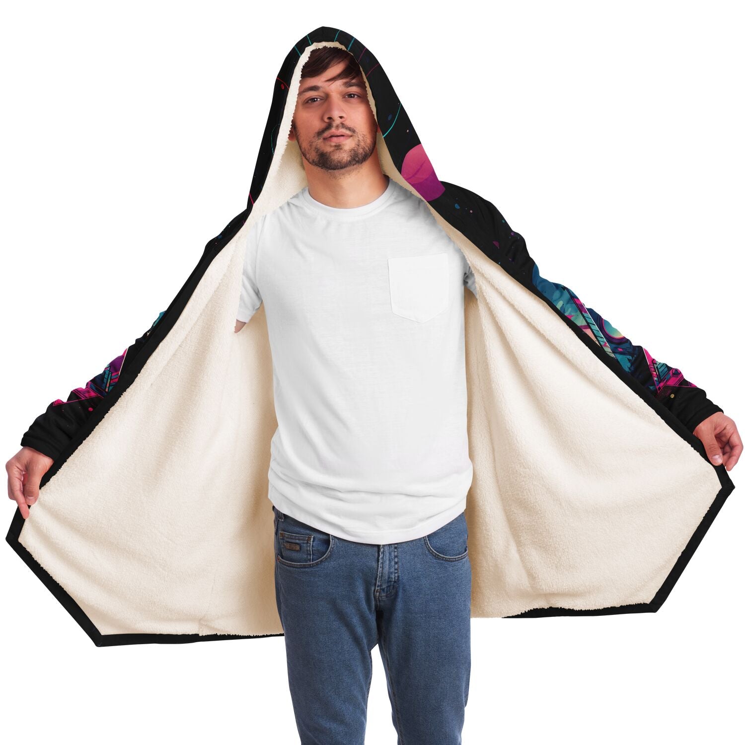 Aurora Howl Microfleece Cloak - Redwolf Jersey Works