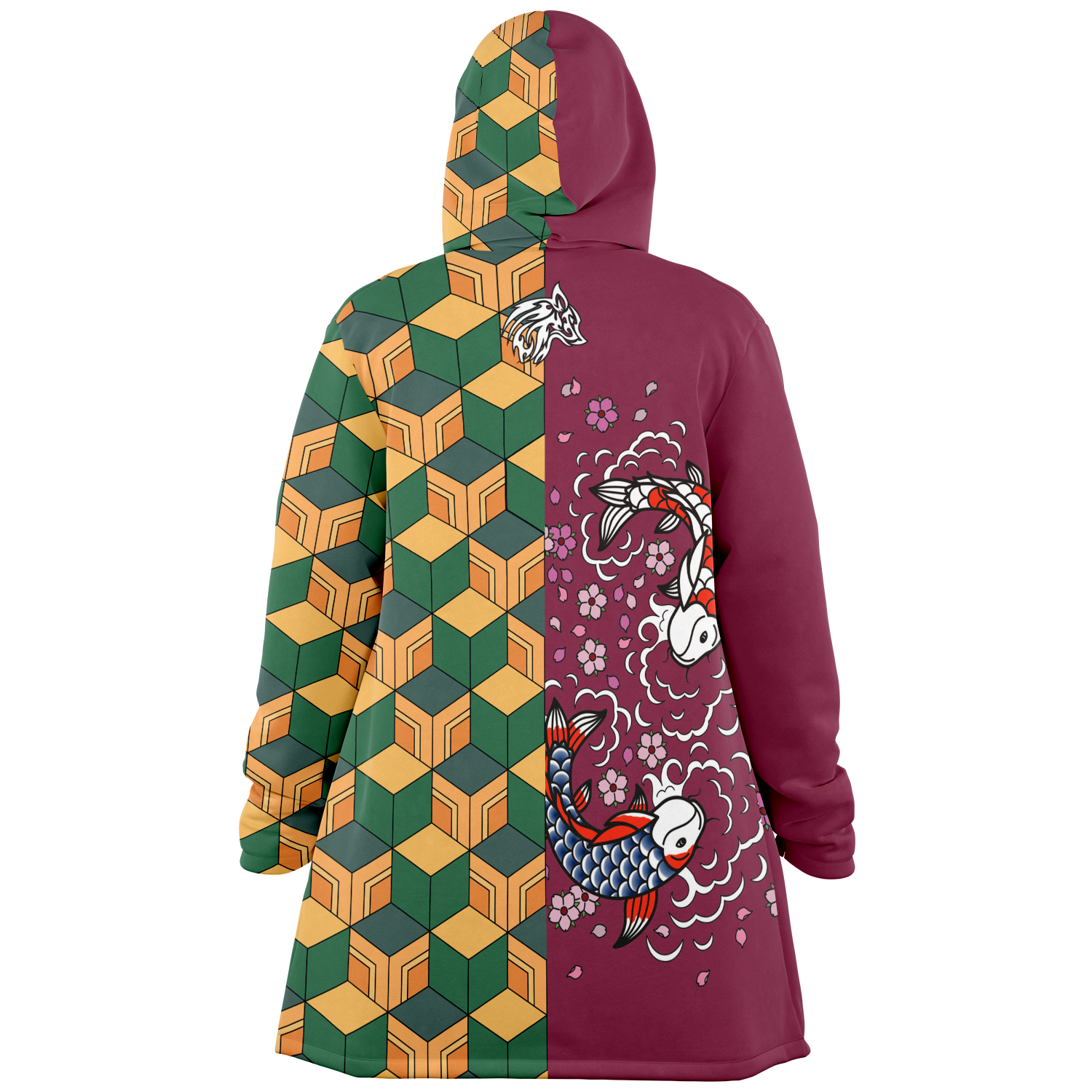 Giyu Tomioka inspired Microfleece Cloak