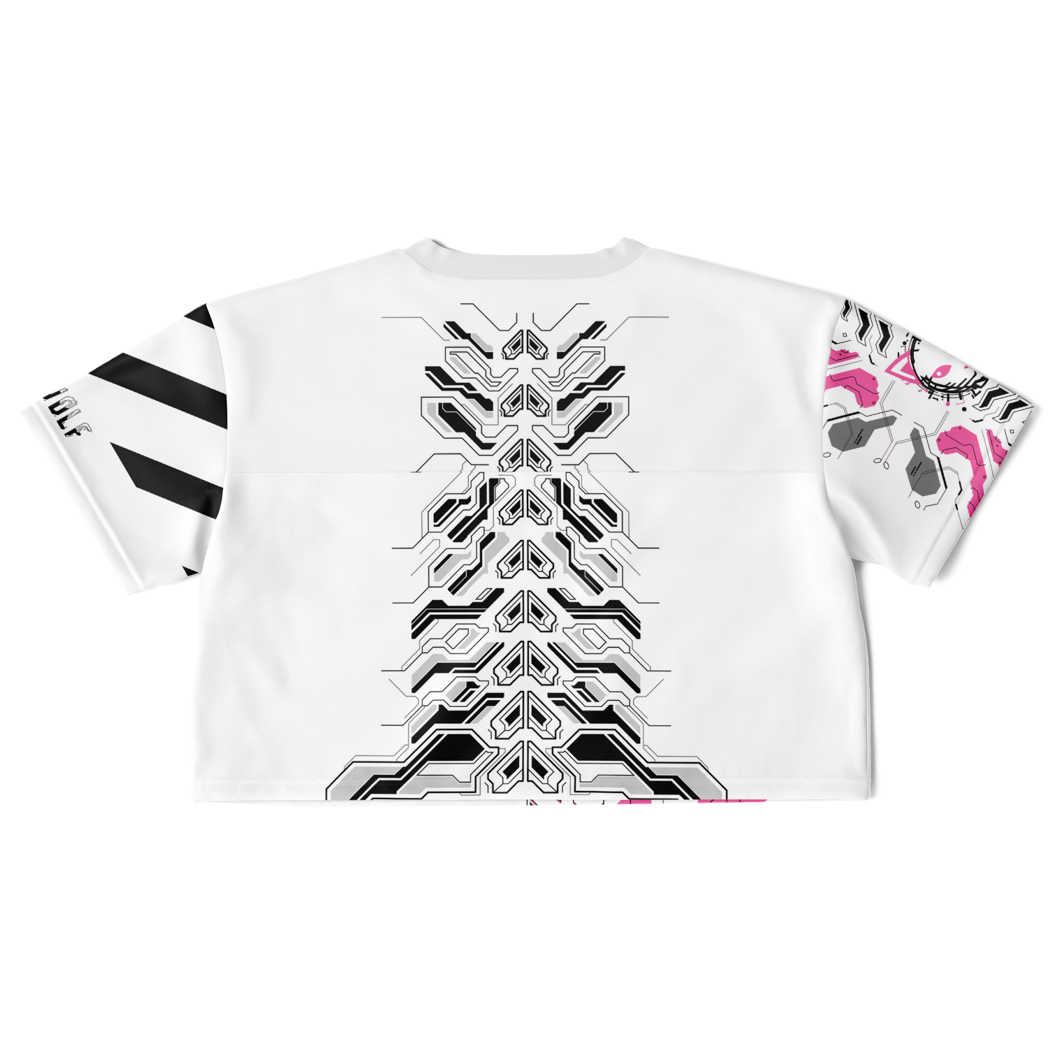 Quantum Circuit Women's Cropped Football Jersey