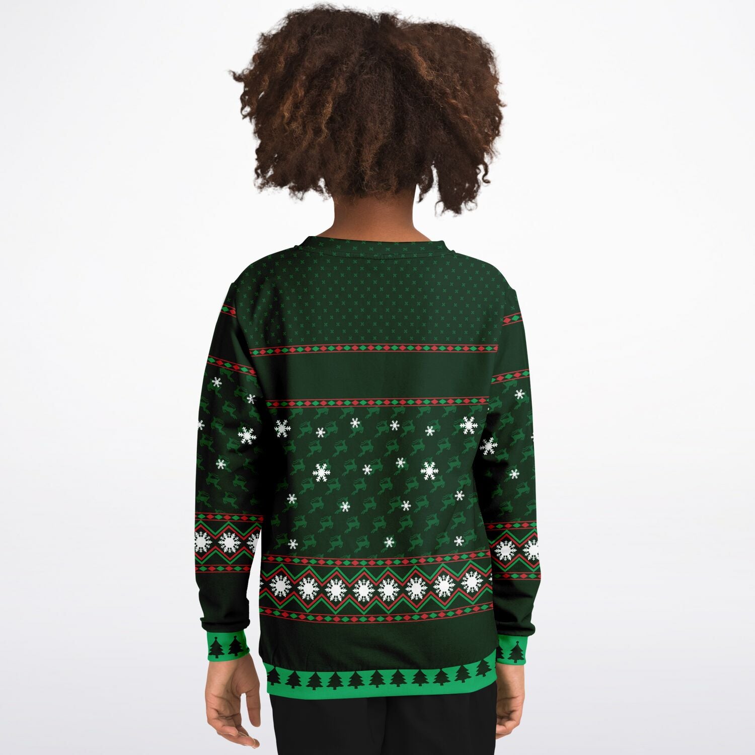 Sledgehog Kid's Ugly Christmas Sweatshirt