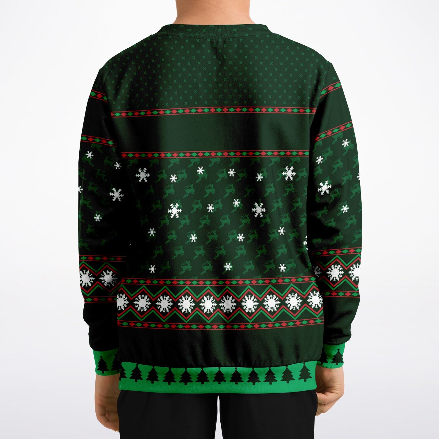 Sledgehog Kid's Ugly Christmas Sweatshirt