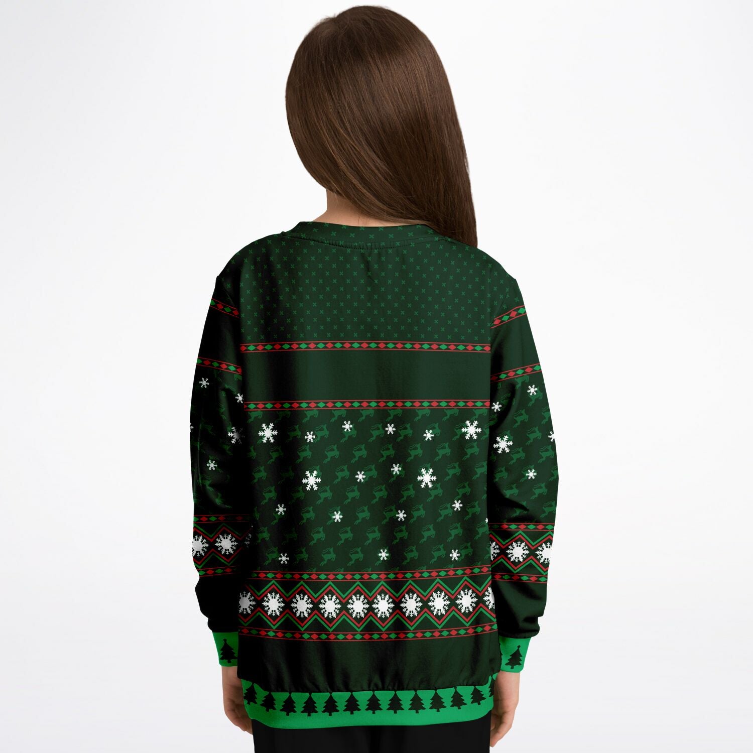 Sledgehog Kid's Ugly Christmas Sweatshirt