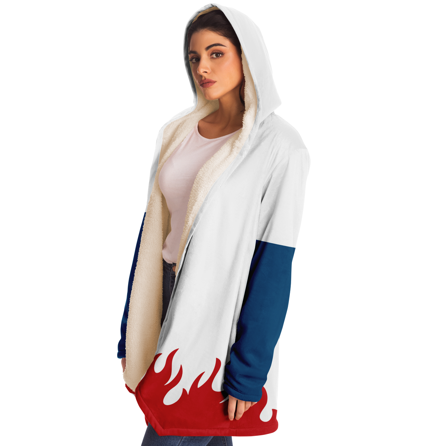 Minato 4th Hokage Microfleece Cloak