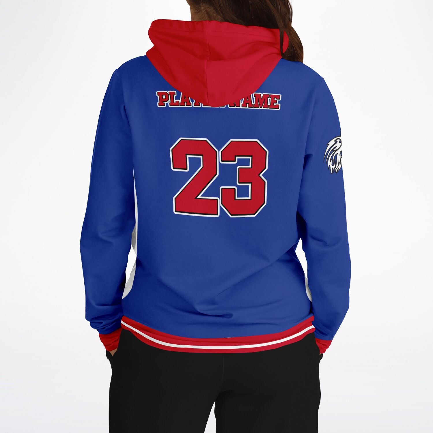 Blue Hills Beasts Jersey Replica Hoodie Blue