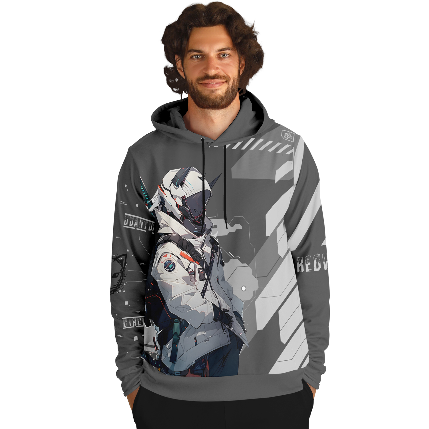 Quantum Circuit Yasu Graphic Hoodie