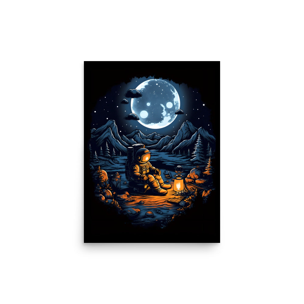 Lunar Luminary Poster