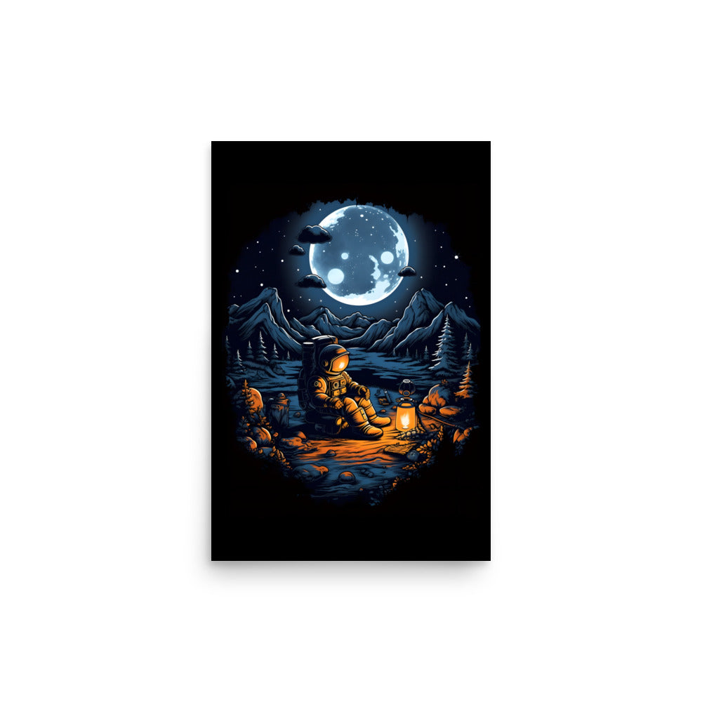 Lunar Luminary Poster