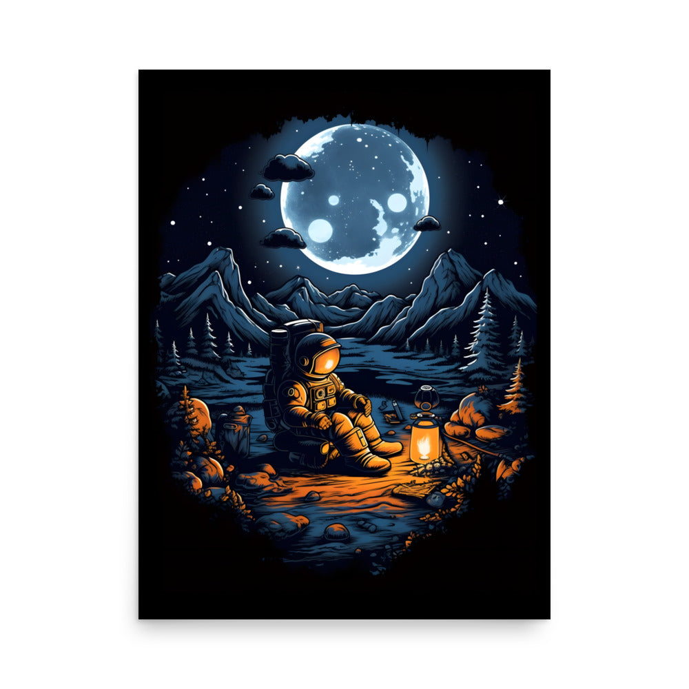 Lunar Luminary Poster