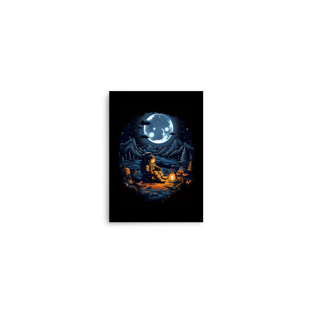 Lunar Luminary Poster