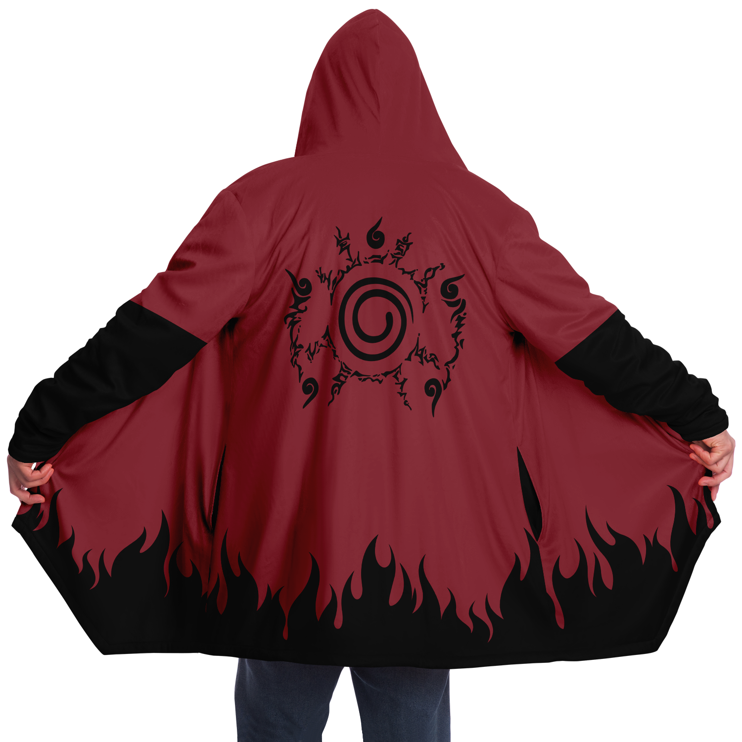 Naruto Sage Mode Microfleece Cloak