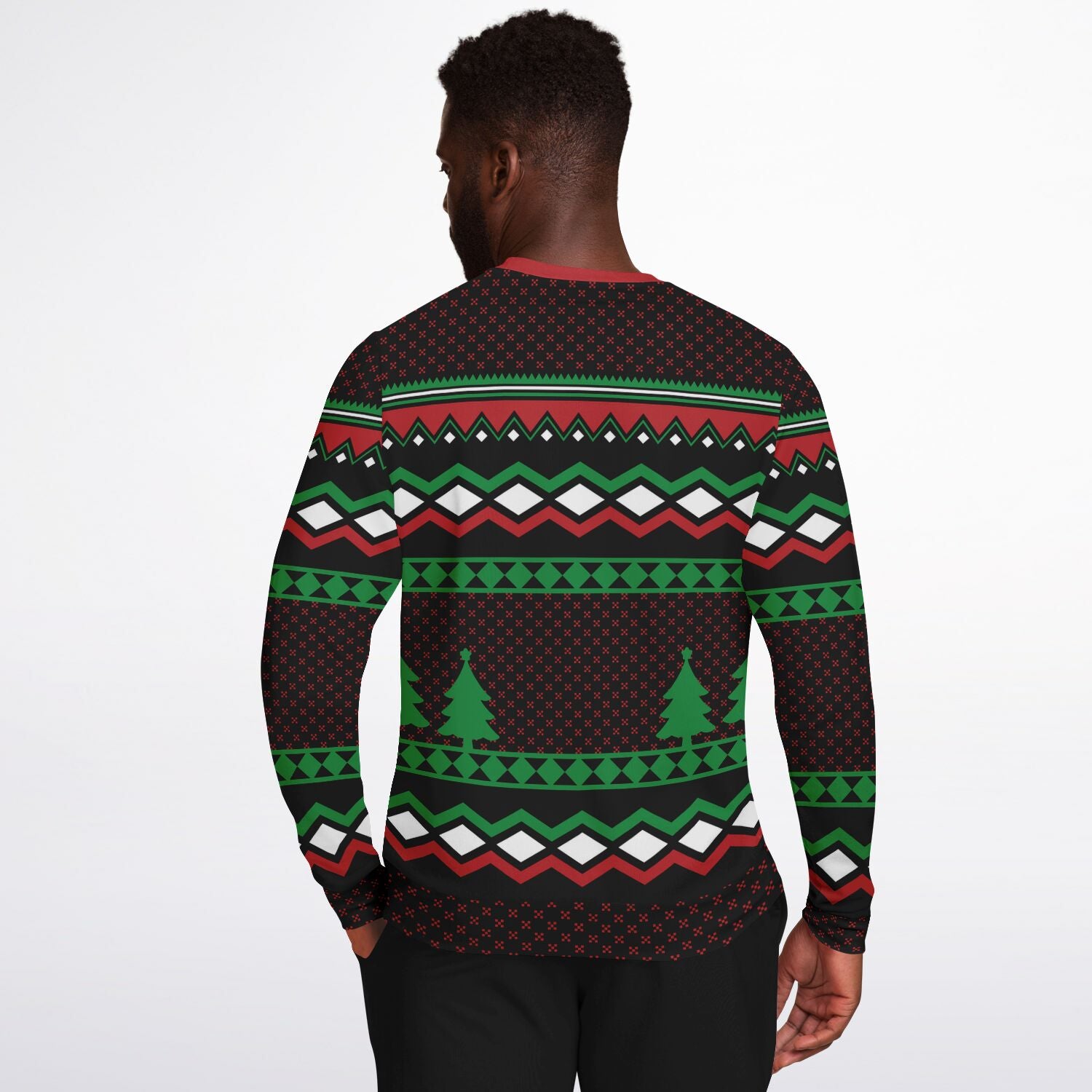 Gingerbread in a Cup Ugly Christmas Sweatshirt