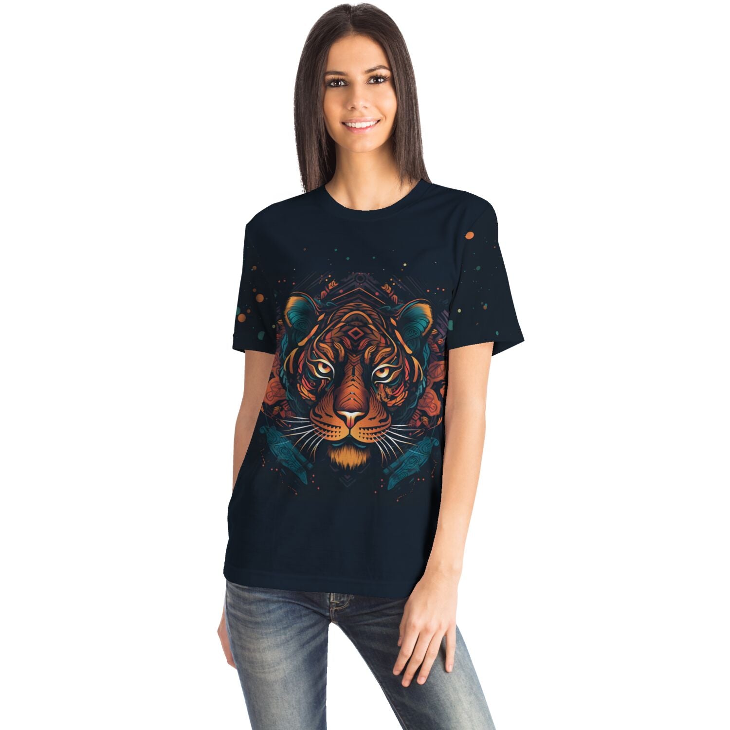 Tigrine Trance Unisex T-shirt - Redwolf Jersey Works