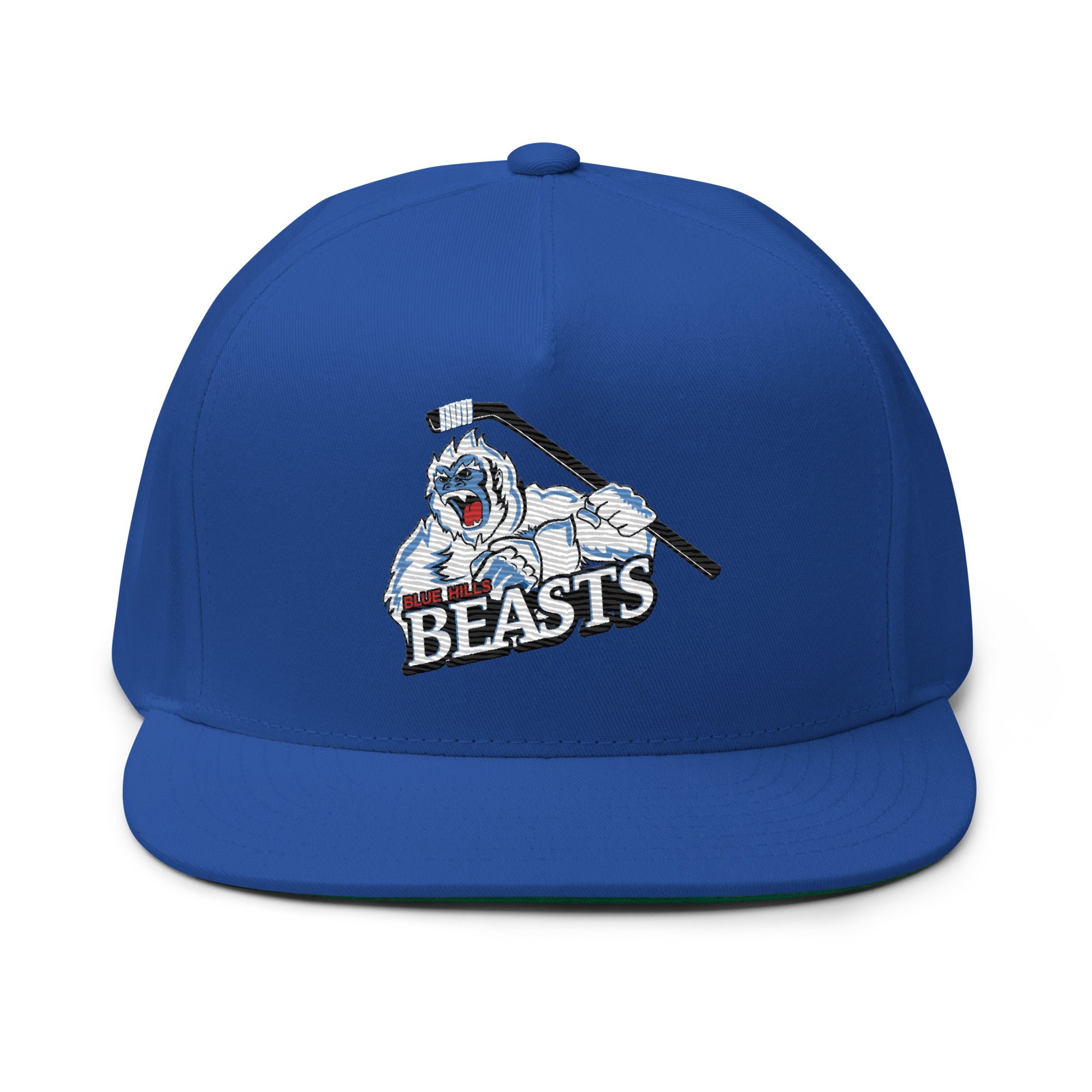 Blue Hills Beasts Flat Bill Cap