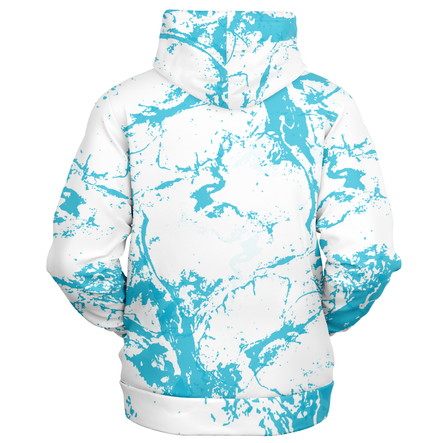 Tiger Wave Zip-Up Hoodie