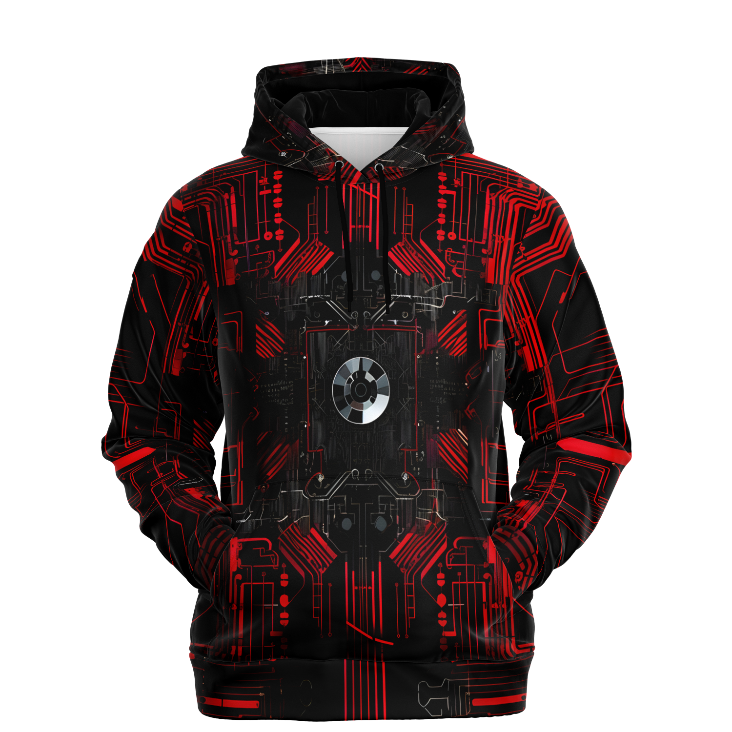 Quantum Circuit Graphic Hoodie 1