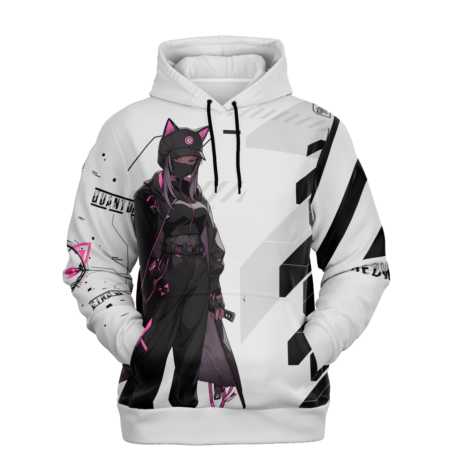 Quantum Circuit Mayu Graphic Hoodie