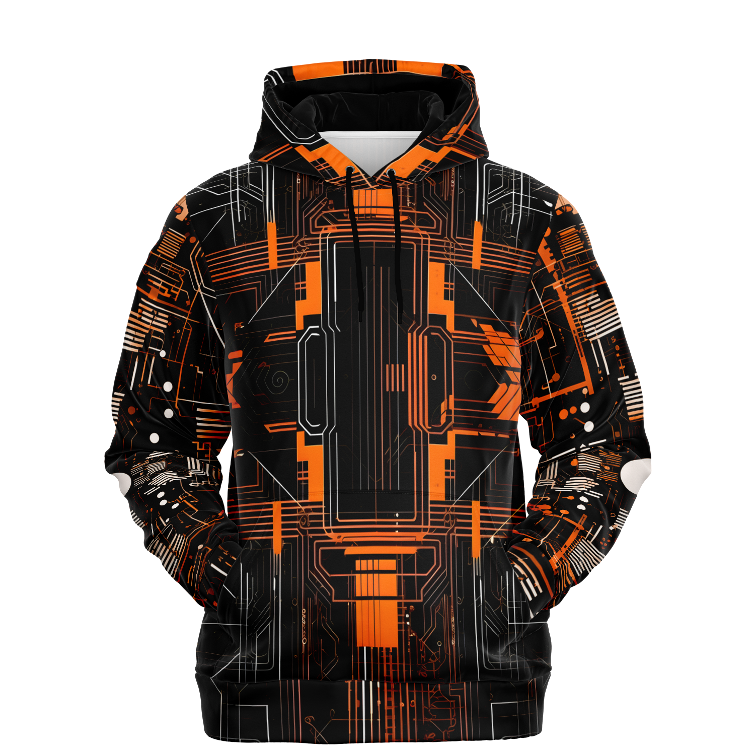 Quantum Circuit 2 Graphic Hoodie