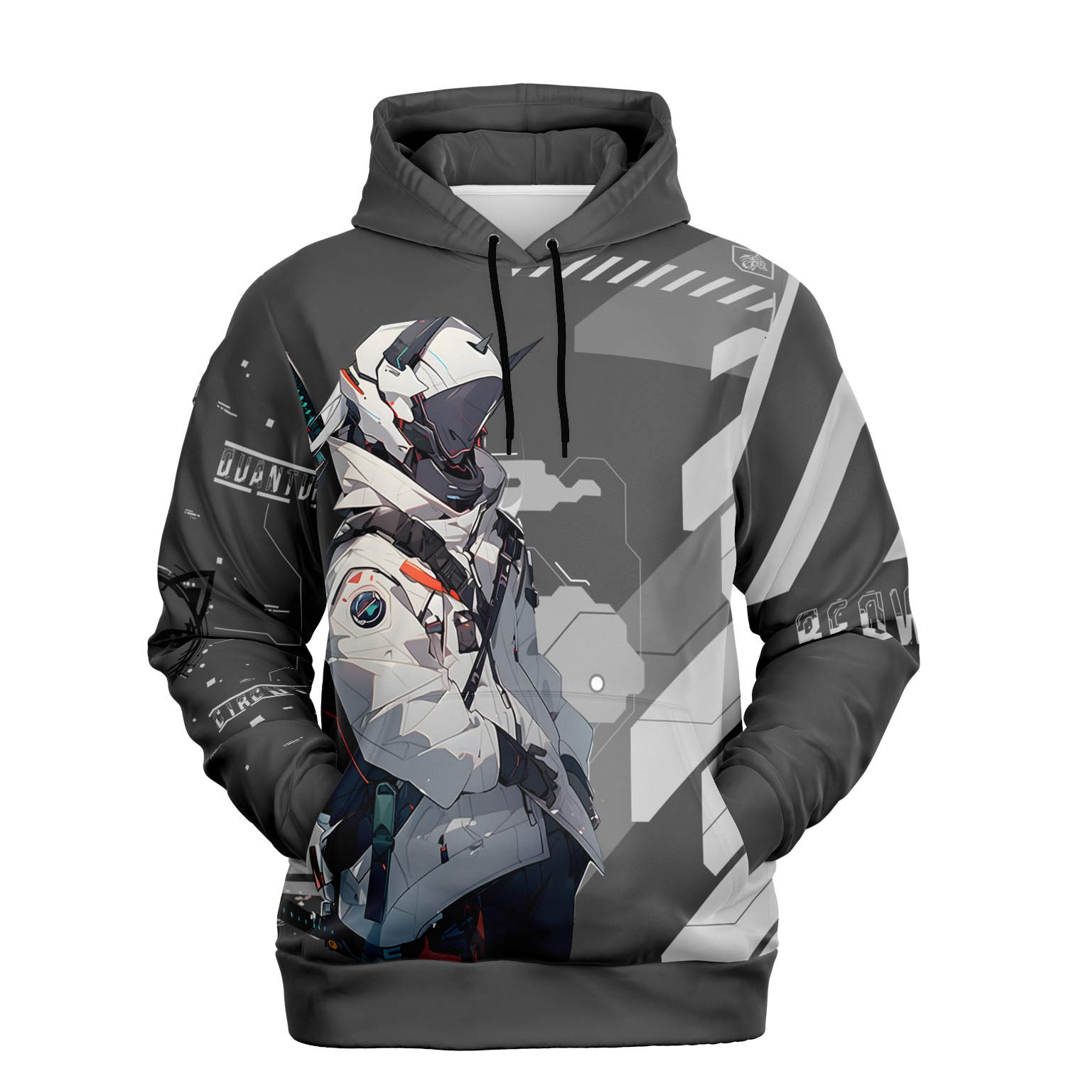 Quantum Circuit Yasu Graphic Hoodie