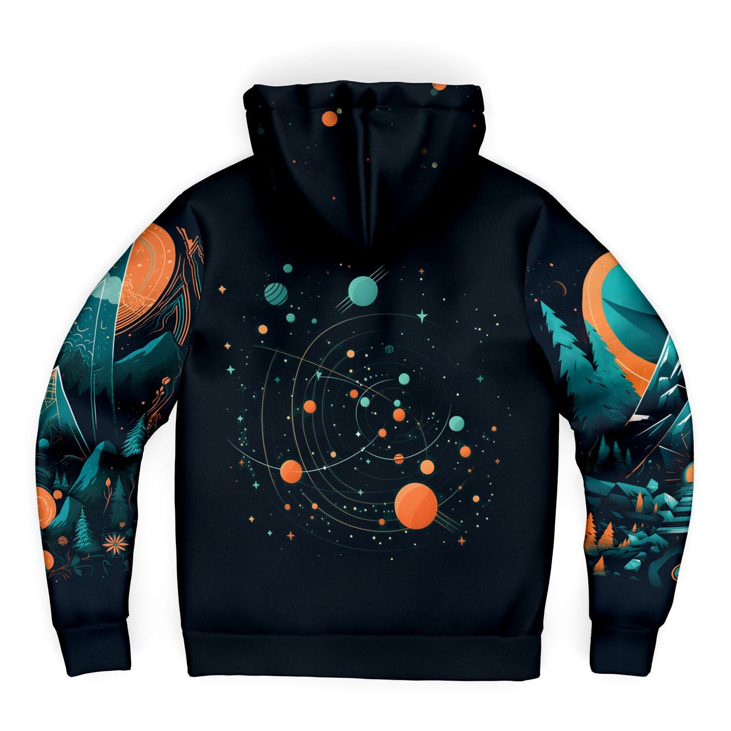Tigrine Trance Microfleece Zip hoodie - Redwolf Jersey Works