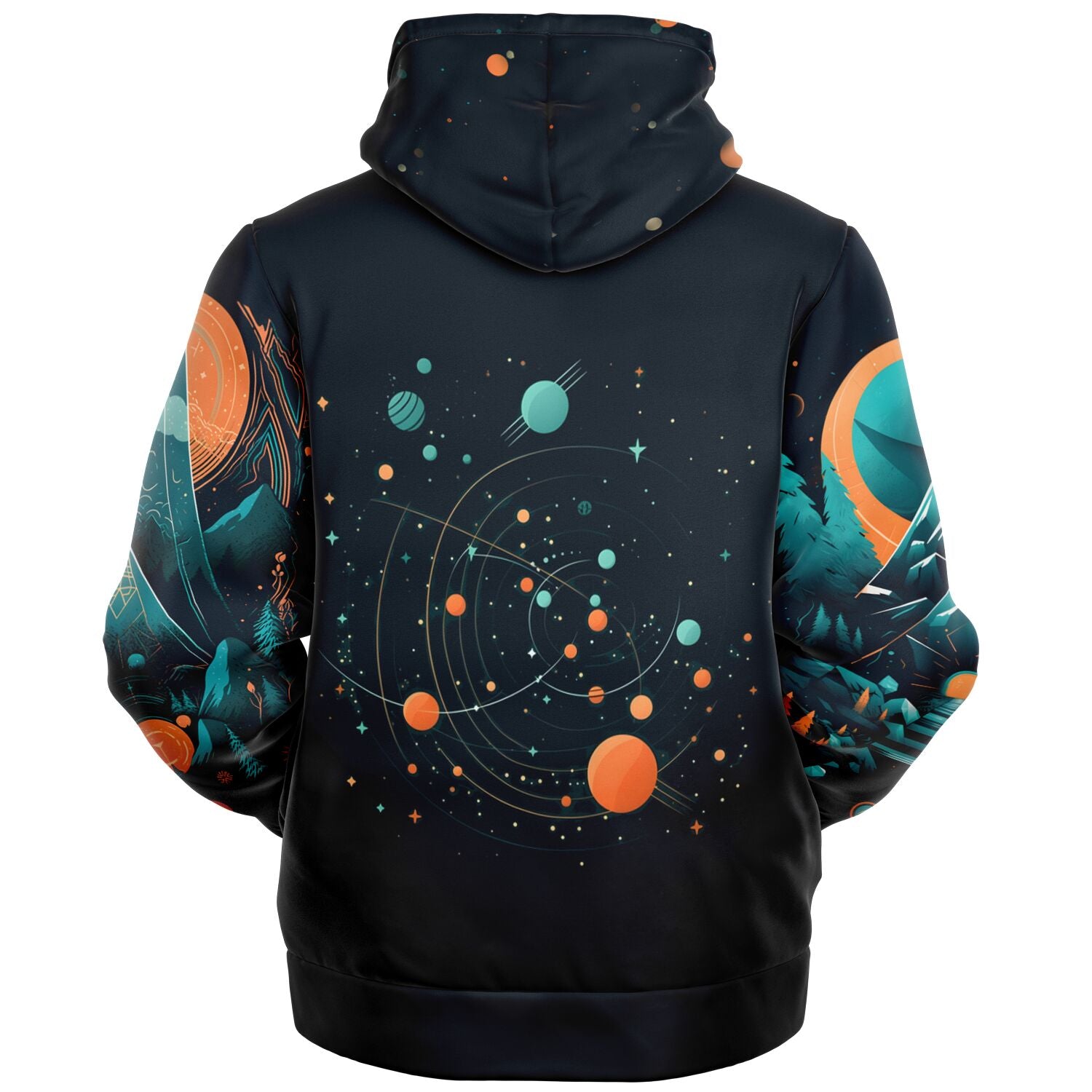 Tigrine Trance Microfleece Zip hoodie - Redwolf Jersey Works