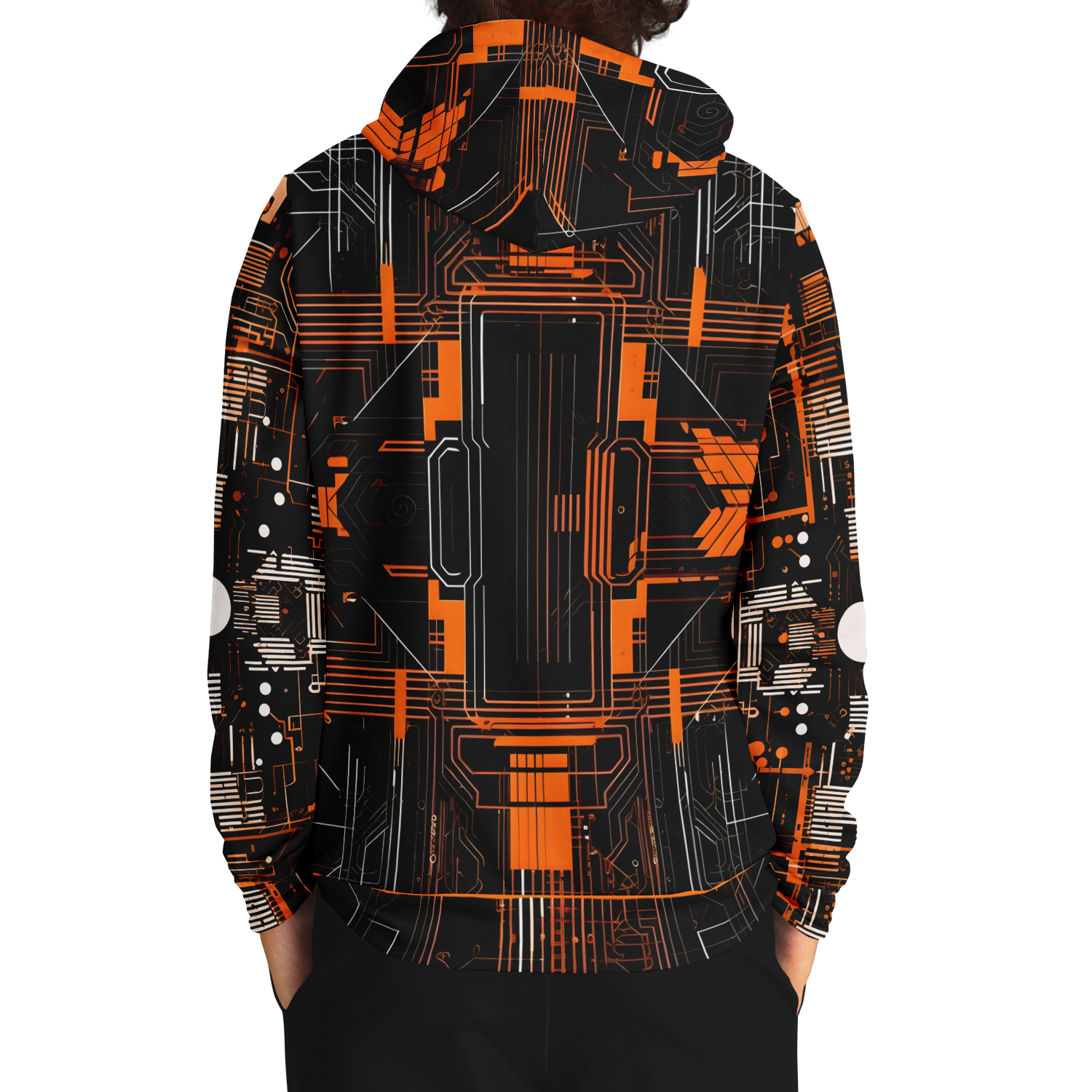 Quantum Circuit 2 Graphic Hoodie