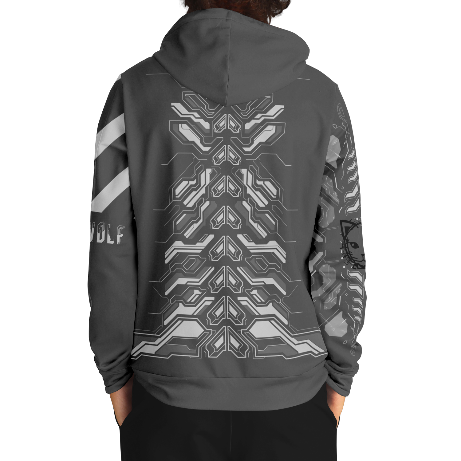 Quantum Circuit Yasu Graphic Hoodie