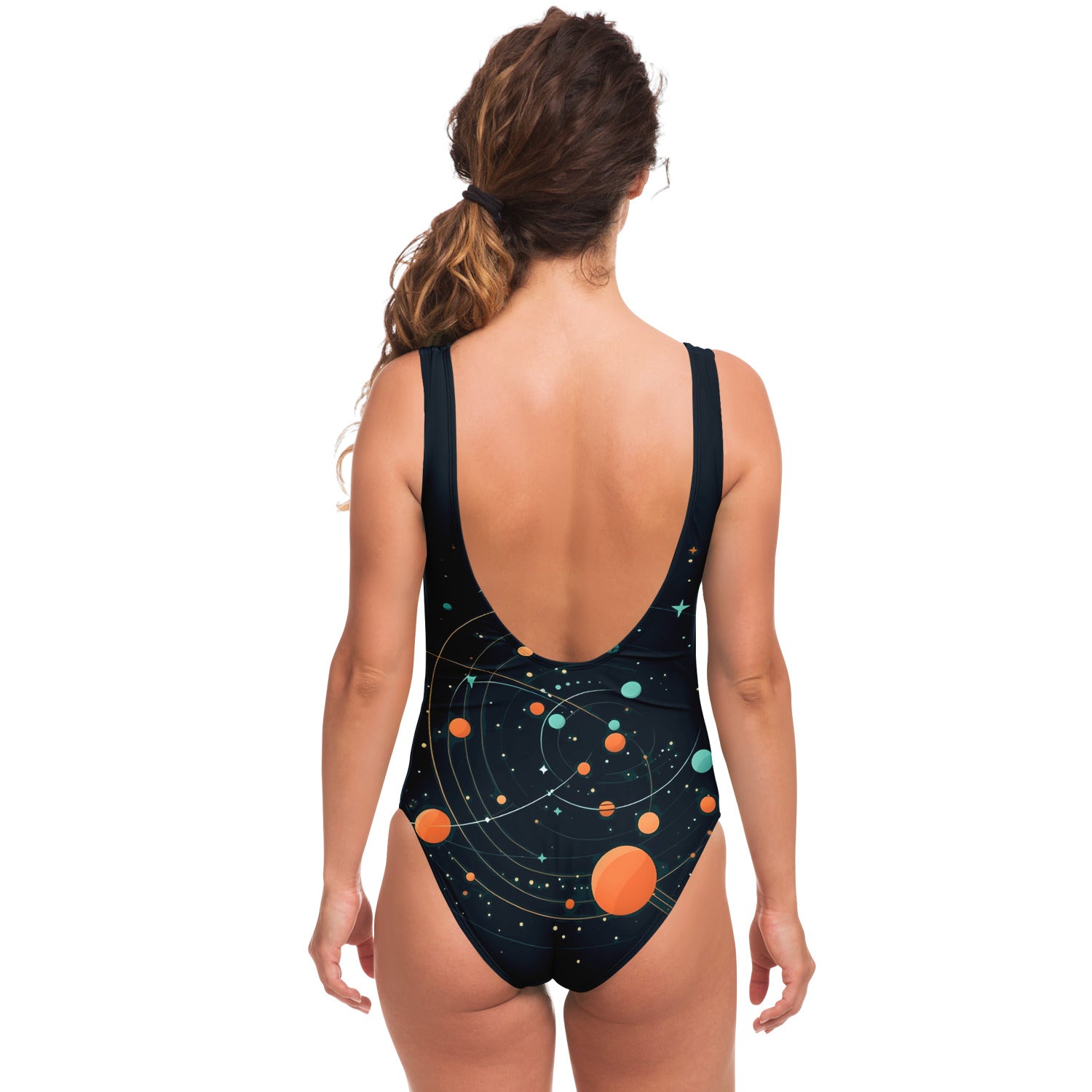 Tigrine Trance One-Piece Swimsuit - Redwolf Jersey Works