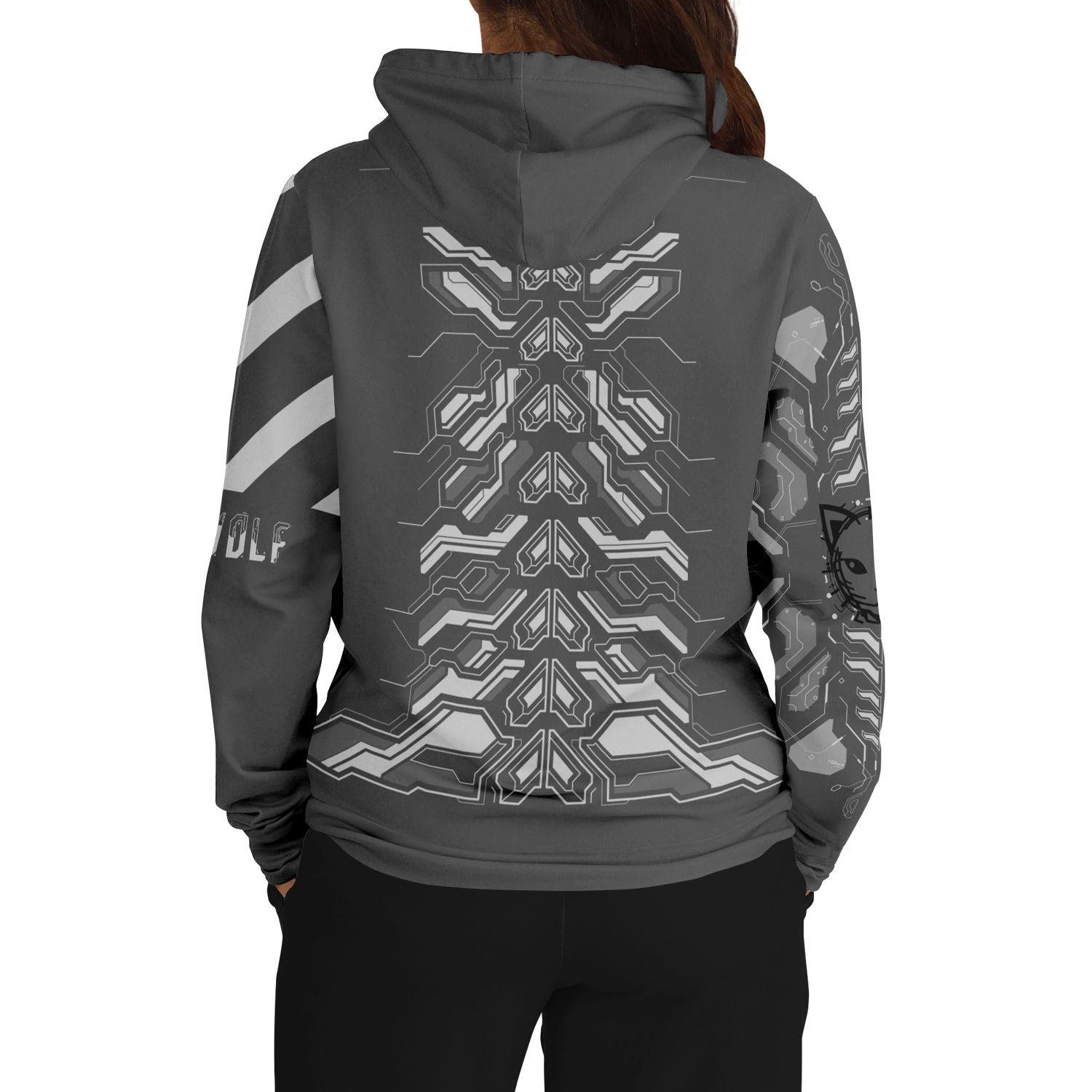 Quantum Circuit Yasu Graphic Hoodie