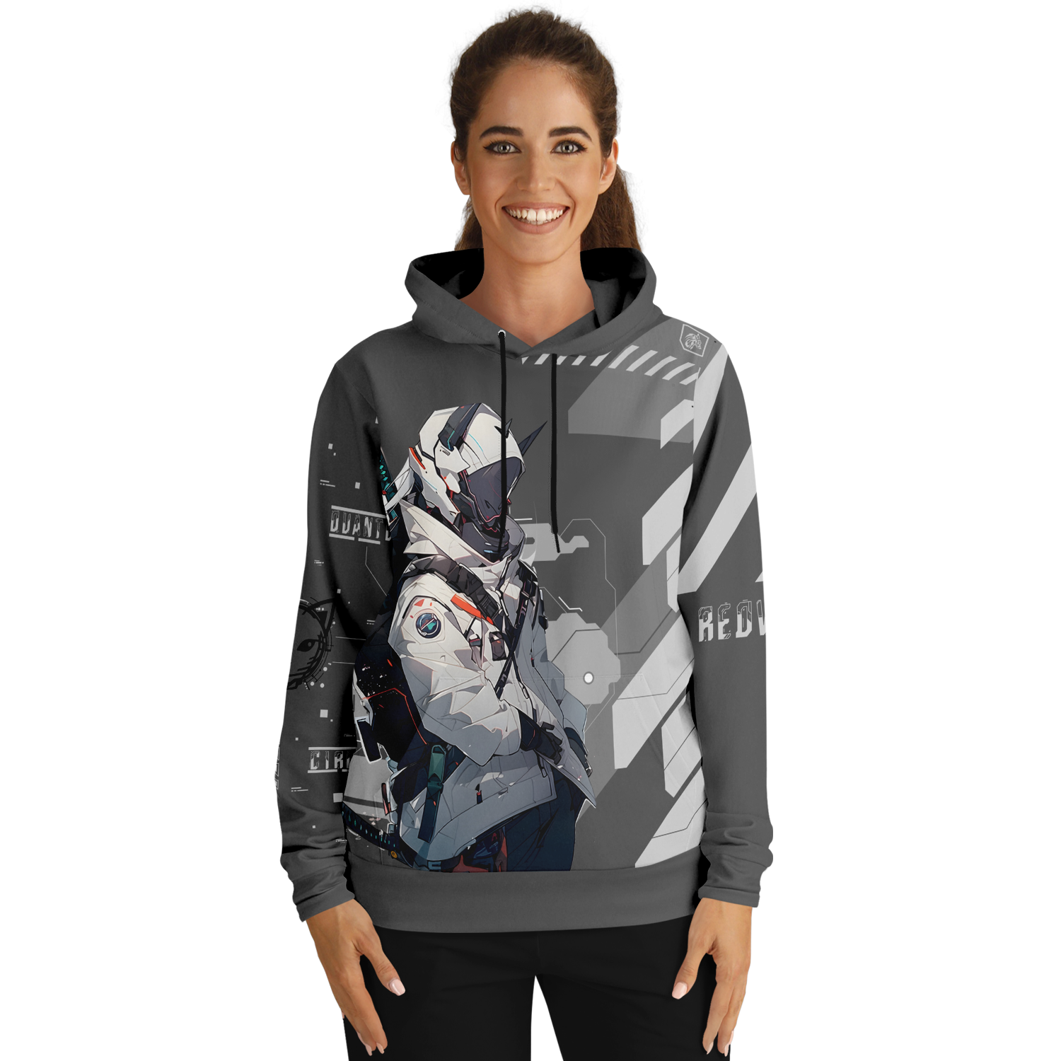 Quantum Circuit Yasu Graphic Hoodie