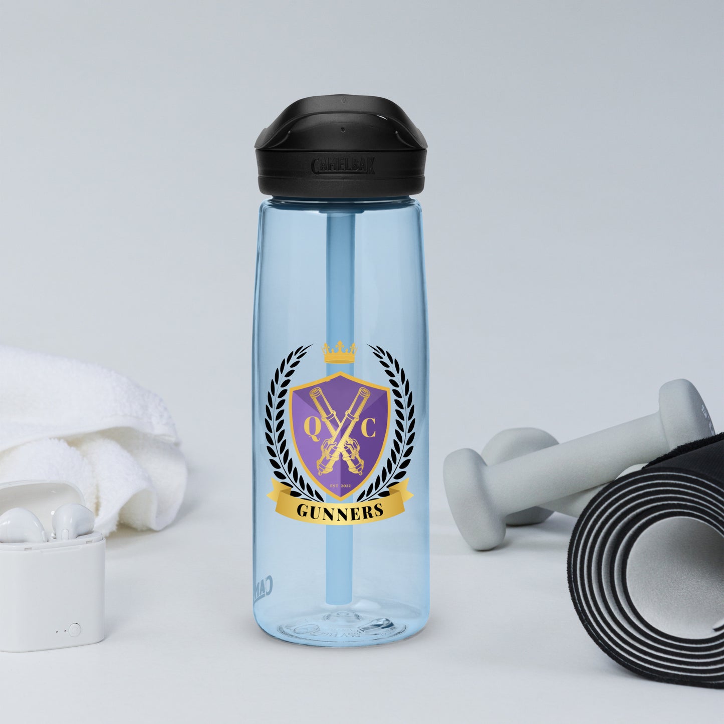 Queen City Gunners Sports water bottle
