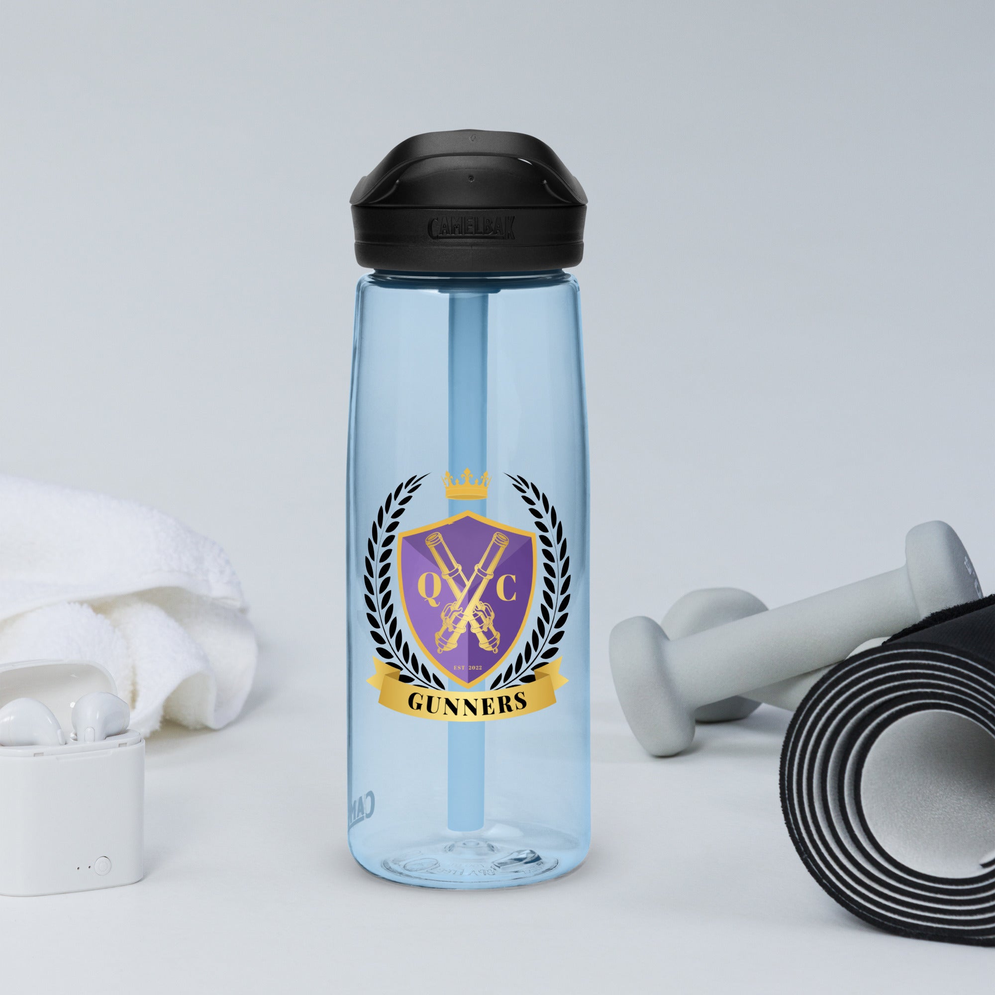 Queen City Gunners Sports water bottle