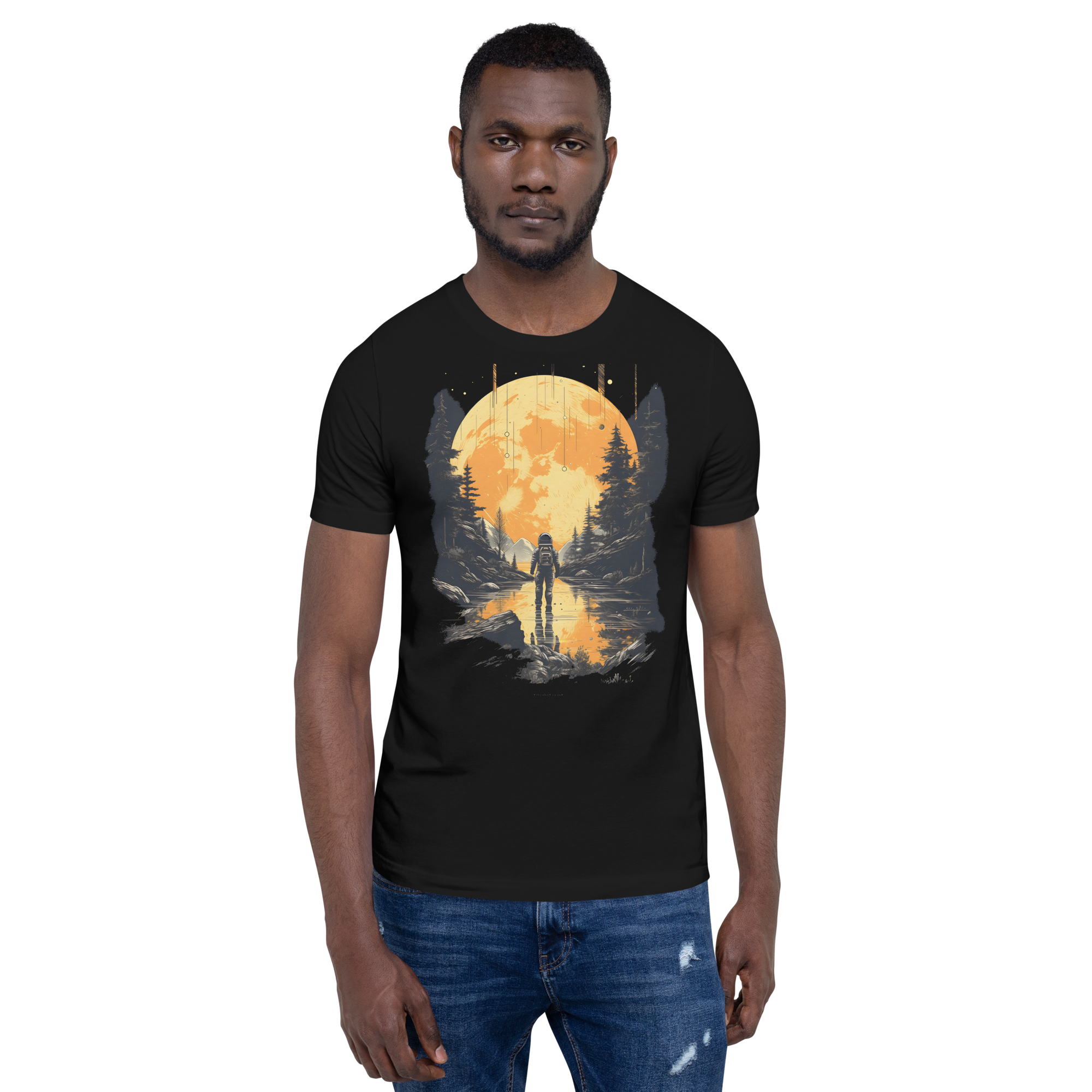 Liquid Moonlight Graphic t-shirt
