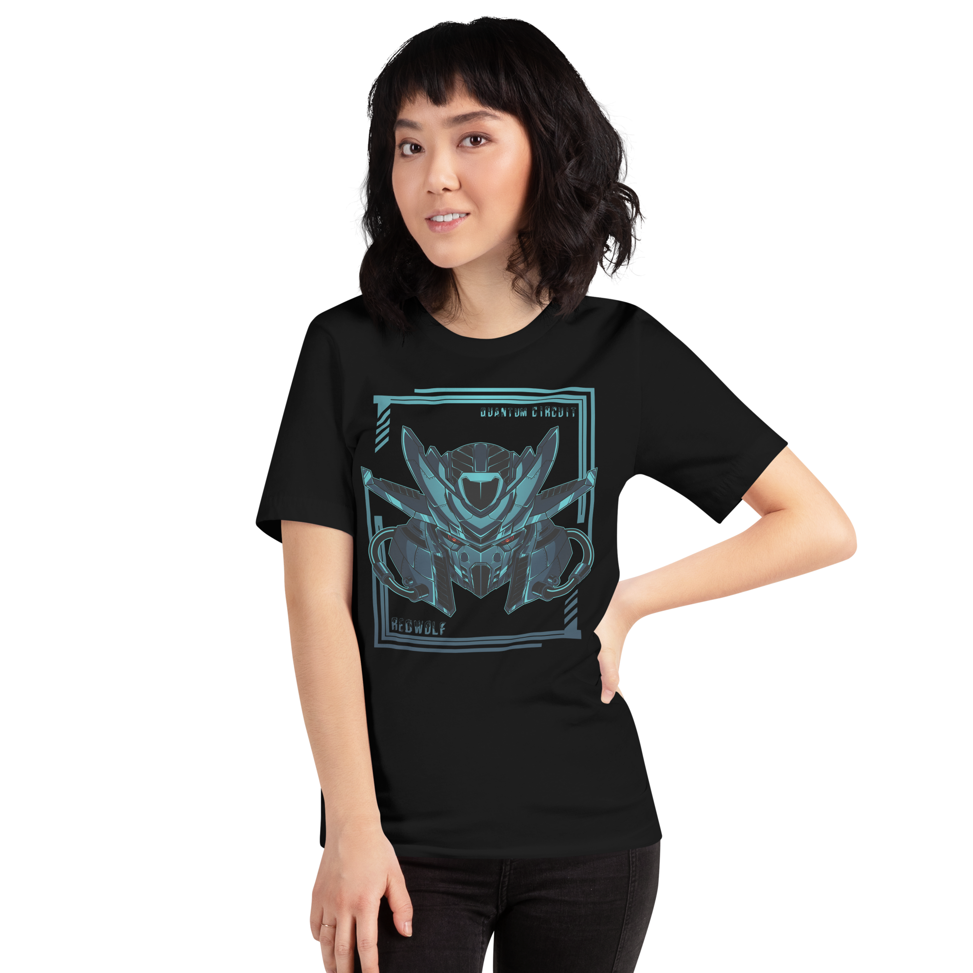 Quantum Circuit Helmet 1 Graphic Teeshirt