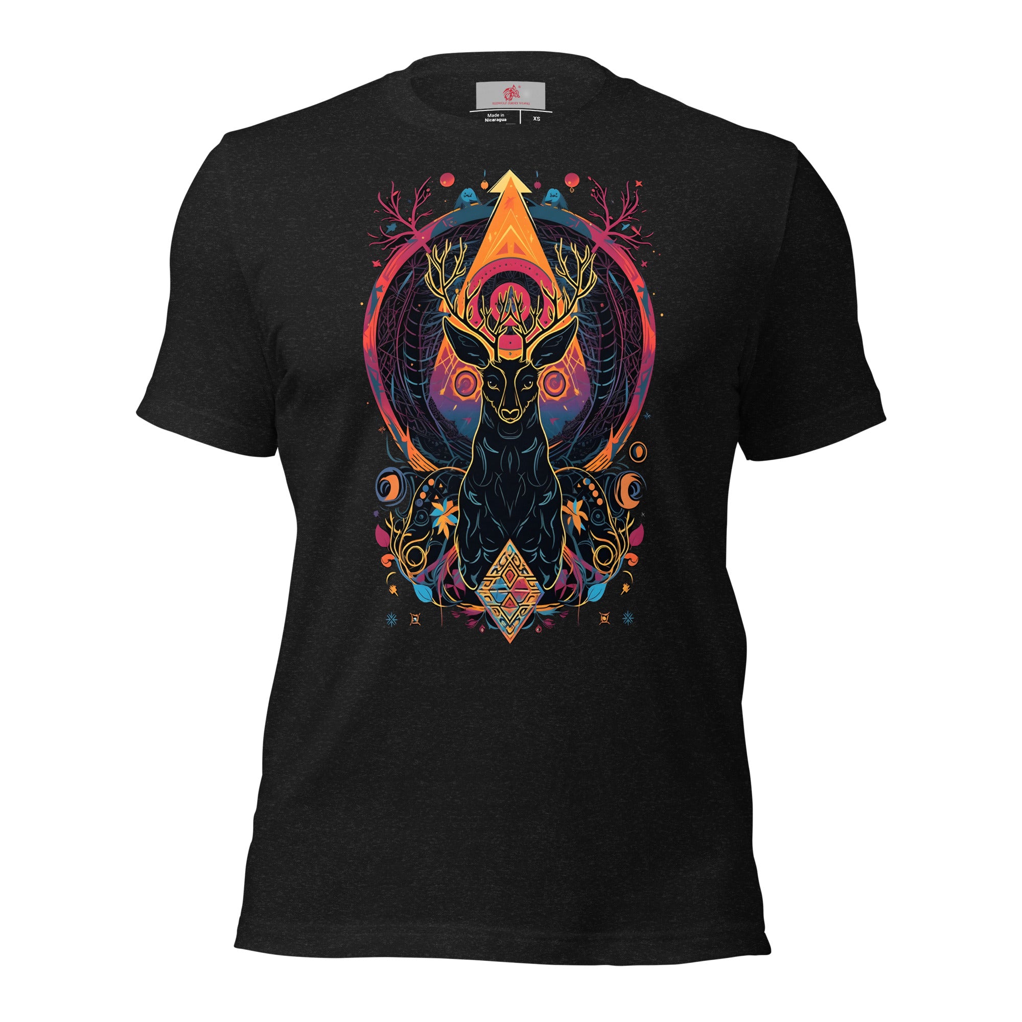 Sacred Stag Unisex t-shirt - Redwolf Jersey Works