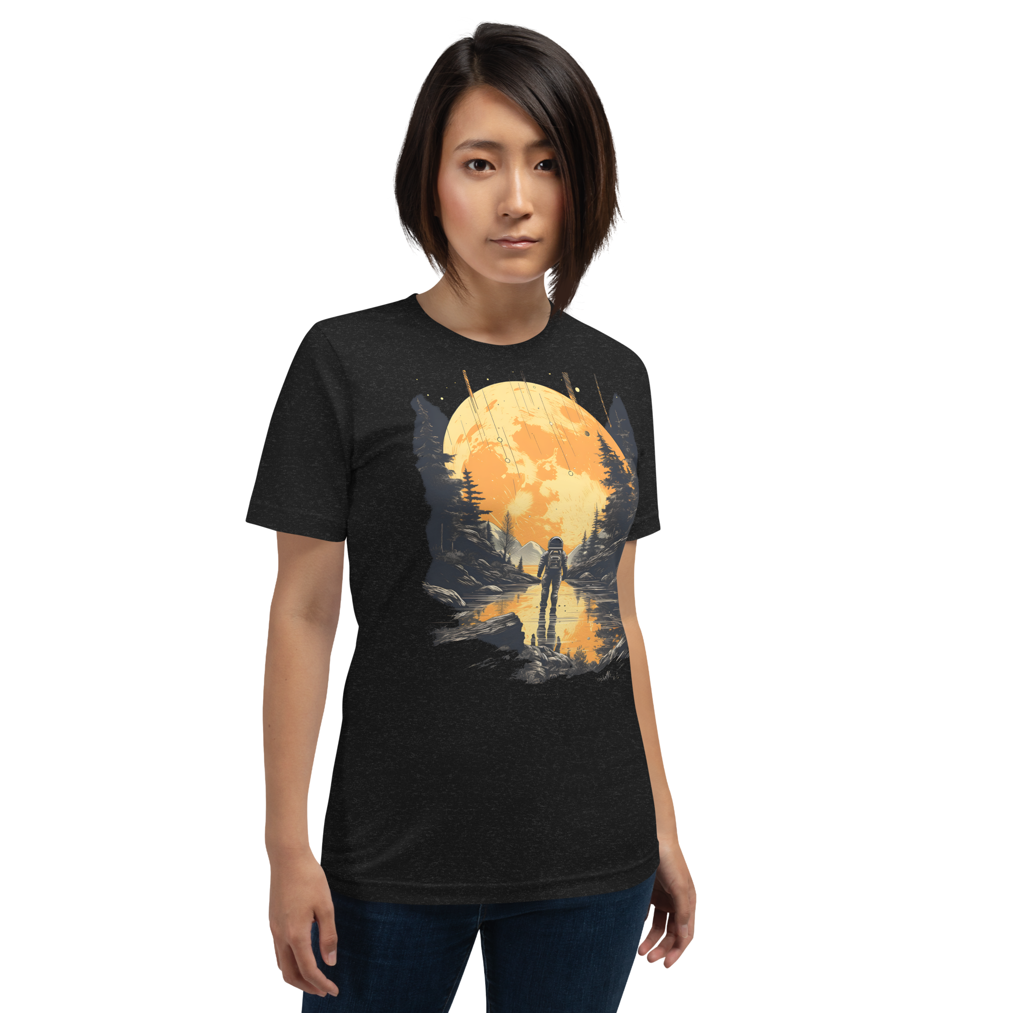 Liquid Moonlight Graphic t-shirt