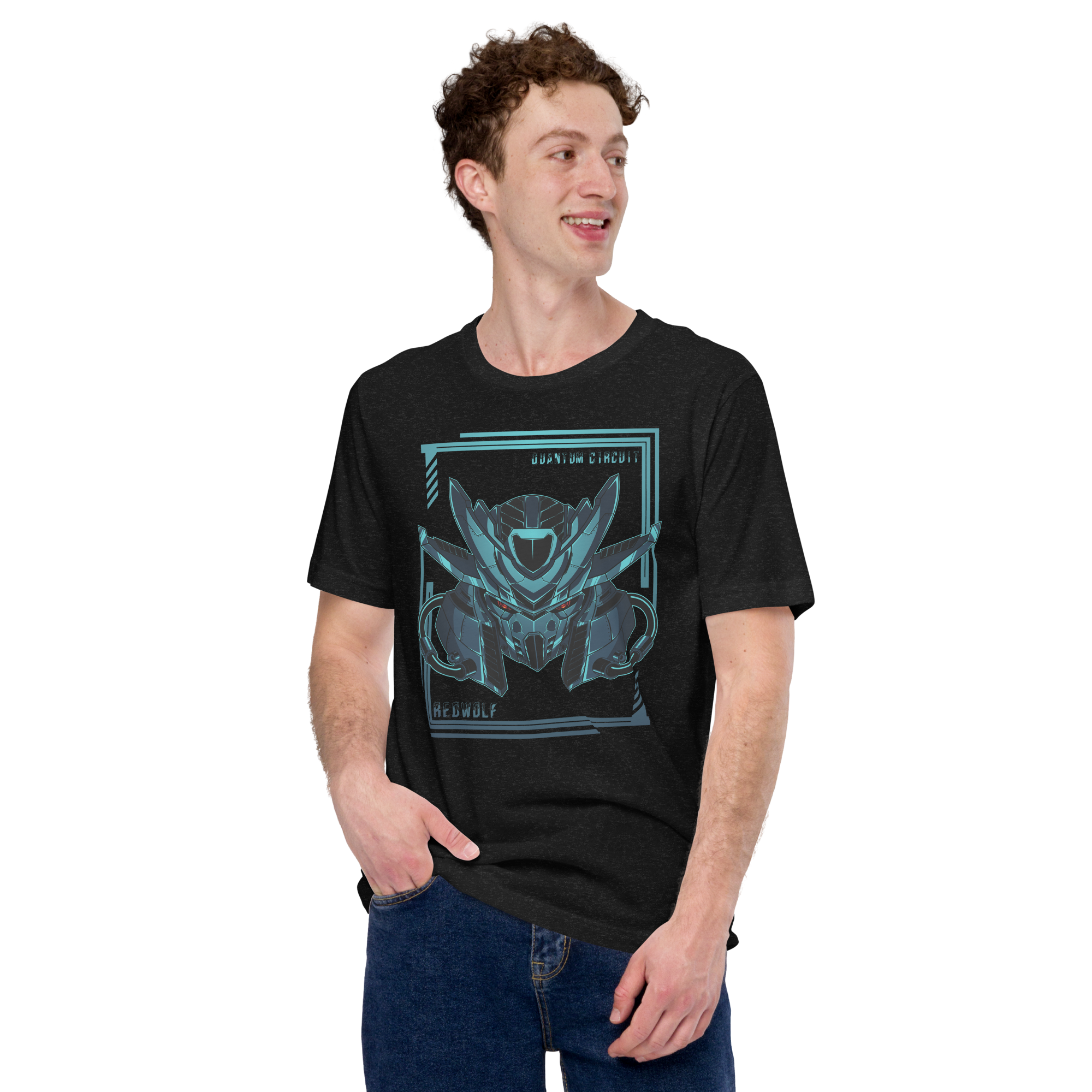 Quantum Circuit Helmet 1 Graphic Teeshirt