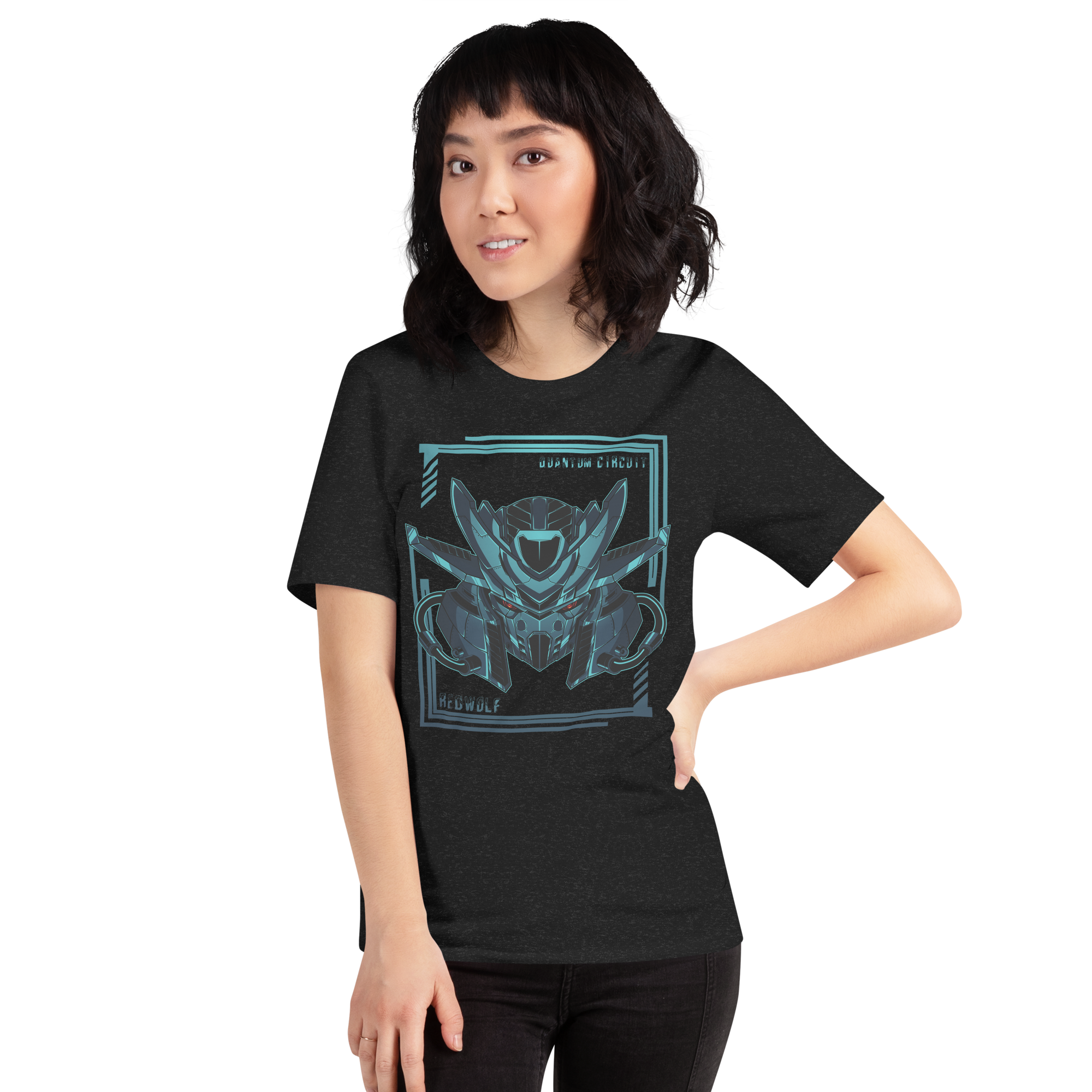 Quantum Circuit Helmet 1 Graphic Teeshirt