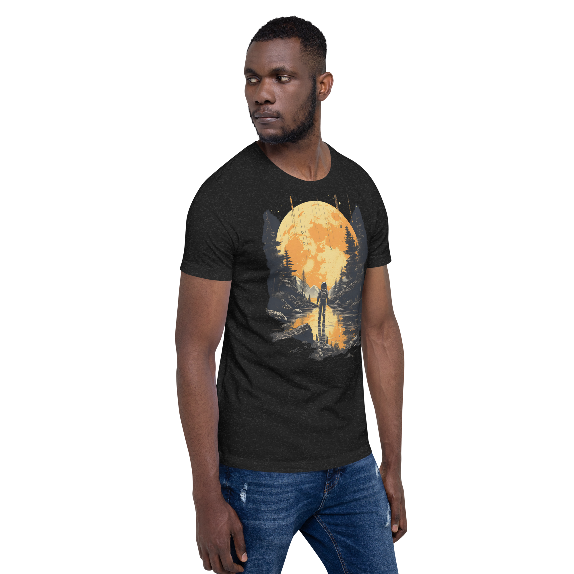 Liquid Moonlight Graphic t-shirt